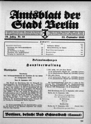 1935,38: Nr. 38, 22. September 1935