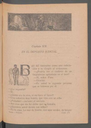 Capítulo XIX - En el depósito judicial
