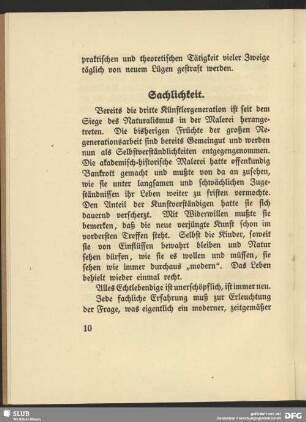 Sachlichkeit