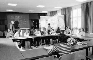 St. Ulrich: Landvolkshochschule St. Ulrich; Klassenraum beim Unterricht