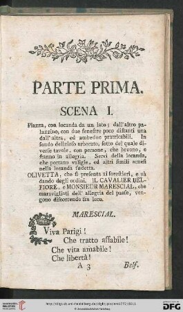 Parte prima