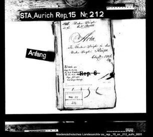 Die Untervögte in der Untervogtei Riepe
