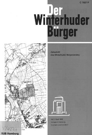 Heft II / April 1989 : Zeitschrift des Winterhuder Bürgervereins