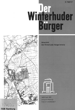 Heft II / April 1989 : Zeitschrift des Winterhuder Bürgervereins