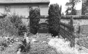 Weißenberg. Grabstätte Müllermeister Gustav Mersiowsky