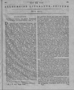 Müllner, A. G. A.: Die Schuld. Trauerspiel in vier Akten. Leipzig: Göschen 1816