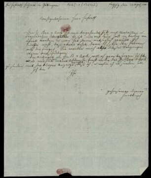 [Brief von Hartknoch an Heyne vom 21.04.1780]
