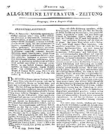 Cavanilles, A. J.: Coleccion de papeles sobre controversias botánicas. Con algunas notas del mismo a los escritos de sus antagonistas. Madrid: [Imprenta Real] 1796
