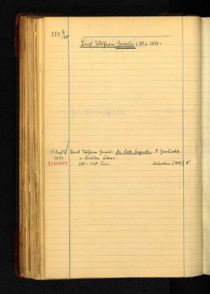 Horst Wolfram Geissler (30.6.1893-