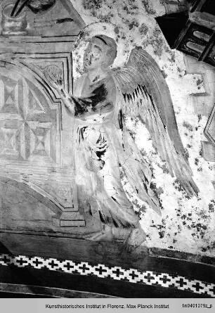 Das Evangelistengewölbe : Evangelistengewölbe: Matthäus und Stadtbild IUDEA
