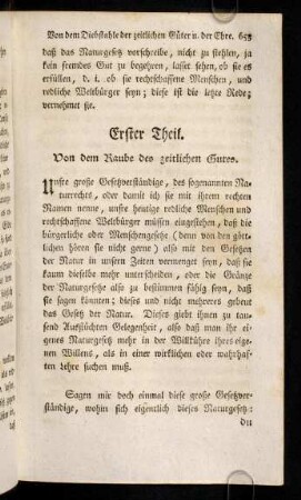 653-666, Erster Theil