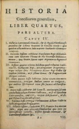 Historia Conciliorum Generalium : In quatuor Libros distributa. 4,2