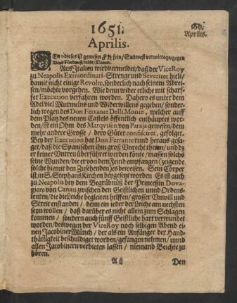 1651. Aprilis.