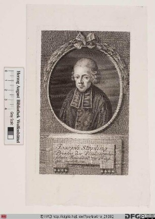 Bildnis Joseph Stepling