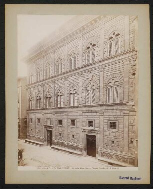 Palazzo Rucellai, Florenz: Ansicht