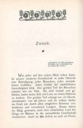 [IV.] Zweck