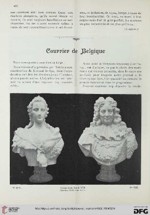 1: Courrier de Belgique