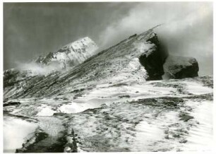 Alpen, Kanton Bern, Berner Alpen, Blick auf Altels und Balmhorn