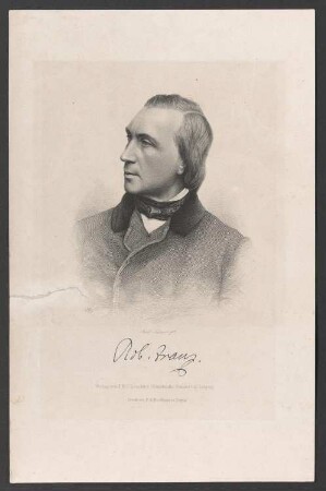 Porträt Robert Franz (1815-1892)