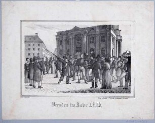 Die Schlacht bei Dresden 1813 (Schlacht Teil der Befreiungskriege unter Napoleon), Verhandlungen in Dresden