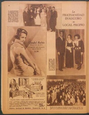 La fraternidad inauguro su local propio [Fotografías]