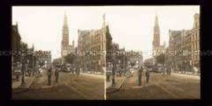 Langer Markt mit Blick zum Rechtstädtischen Rathaus, Danzig