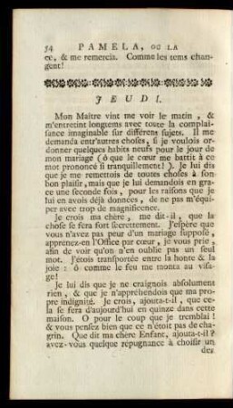 Jeudi.