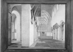 Das Innere der Janskirche in Utrecht