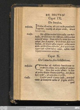 Caput IX. De Incubo.