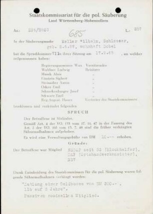 Keller, Wilhelm