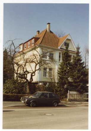 Bülowstraße Nr. 27, Außenansicht. Detmold. Bülowstr. Papierabzug