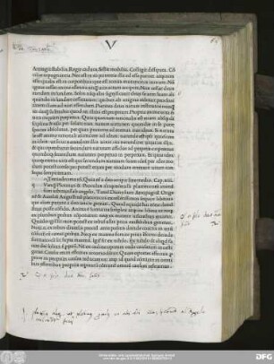Tertiadecima r[ati]o. Quia e[ss]e a deo accipit sine medio. Cap.xiii.