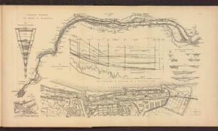 Blatt 1. Unterweser-Korrektion von Bremen bis Bremerhaven.