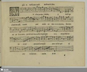 V. Silva, Andreas de: Verba mea auribus percibe Domine