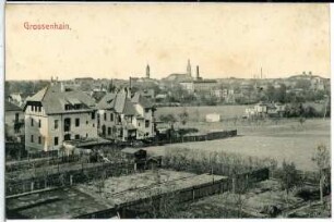 Großenhain. Blick auf Großenhain