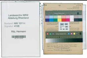 Entnazifizierung Hermann Ritz , geb. 02.02.1898 (Justizobersekretaerin)