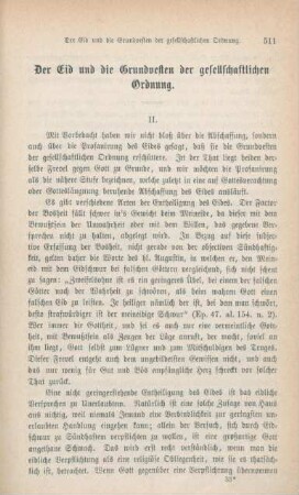 511-529 Der Eid und die Grundvesten der gesellschaftlichen Ordnung : Fortsetzung