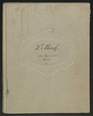 "Vor der Entscheidung". Ein Gedicht von Fritz von Unruh.