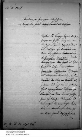 Übergabe des Herzogtums Westfalen, der Grafschaft Wittgenstein-Berleburg und der Grafschaft Wittgenstein-Wittgenstein an Preußen. (Übergabeprotoko...