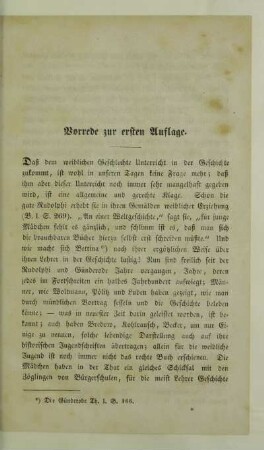 Vorrede zur ersten Auflage