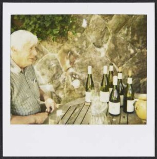 Wolf Salwey bei der Weinprobe im Weingut Salwey in Oberrotweil