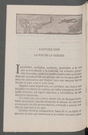 Capítulo XXXI - La voz de la verdad