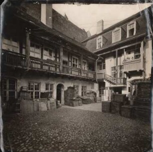 Fachwerkhaus Forststraße 1, Frankfurt/Oder: Innenhof