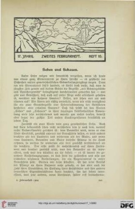 Heft 10 (2. Februarheft 1904)