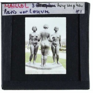 Paris, Maillol, Les Trois Grâces / Les Trois Nymphes