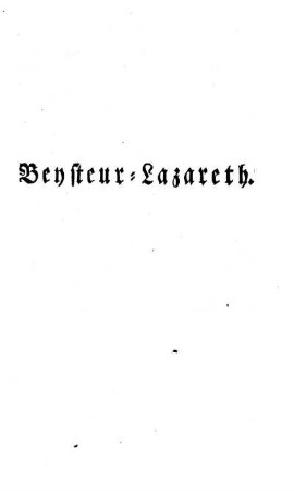 Beysteur-Lazareth