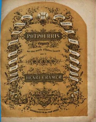 Potpourris élégants sur des motifs d'opéras favoris : pour le piano, 13. Kreutzer: Nachtlager in Granada