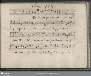 Thomas Stoltzer: Beatus vir qui non abiit