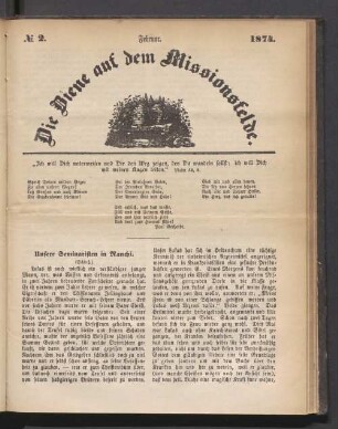 N° 2. Februar. 1874
