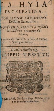 La Hyia De Celestina